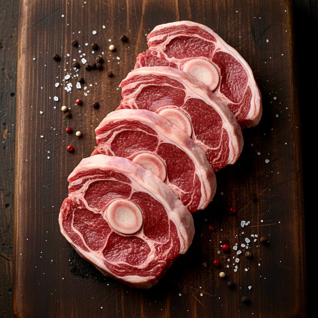 Lamb neck slices